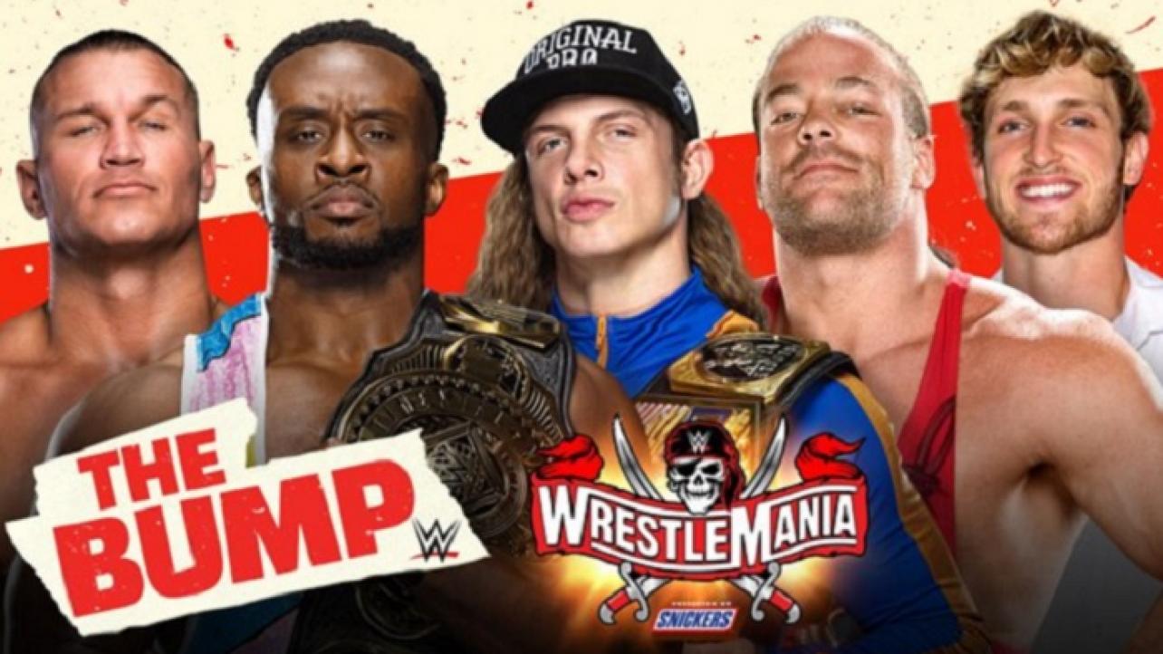 WWE's The Bump WrestleMania 37 Night 2 Preview, Rhea Ripley's Vow For Tonight, King Corbin's Snickers Ad