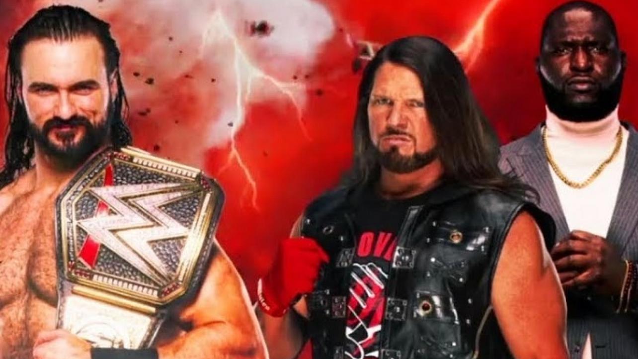 WWE TLC 2020: Drew McIntyre vs. AJ Styles (WWE Championship)