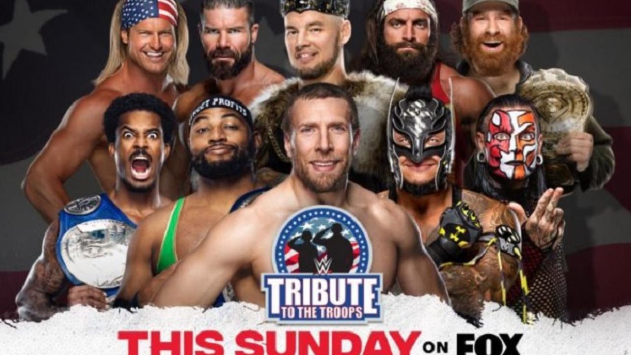 WWE Announces 3 Matches For Sunday's Tribute To The Troops Special On FOX