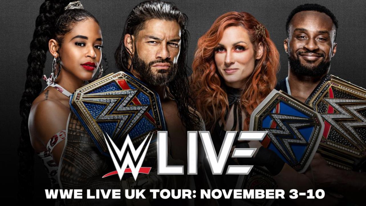 WWE UK Tour Details Announced For November