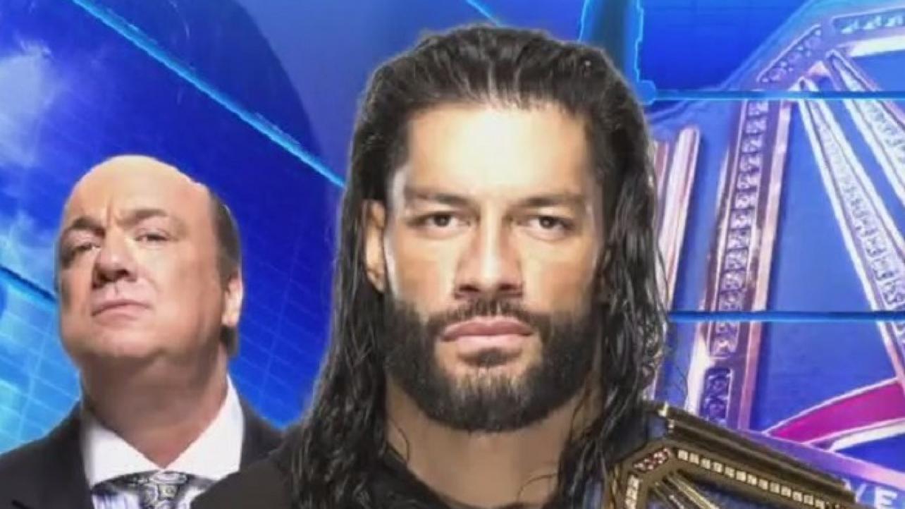 Roman Reigns To Make "Blockbuster Announcement" Tonight On WWE Friday Night SmackDown On FOX