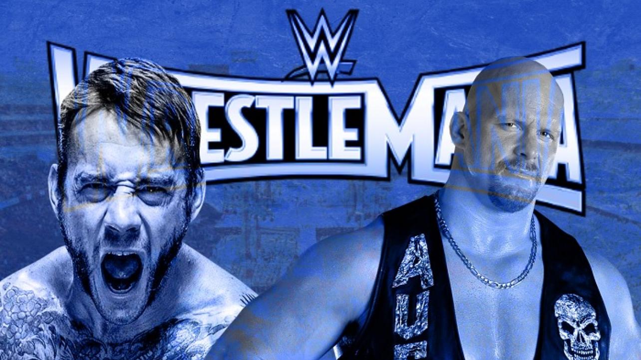 CM Punk vs. Stone Cold Steve Austin WWE WrestleMania Dream Match