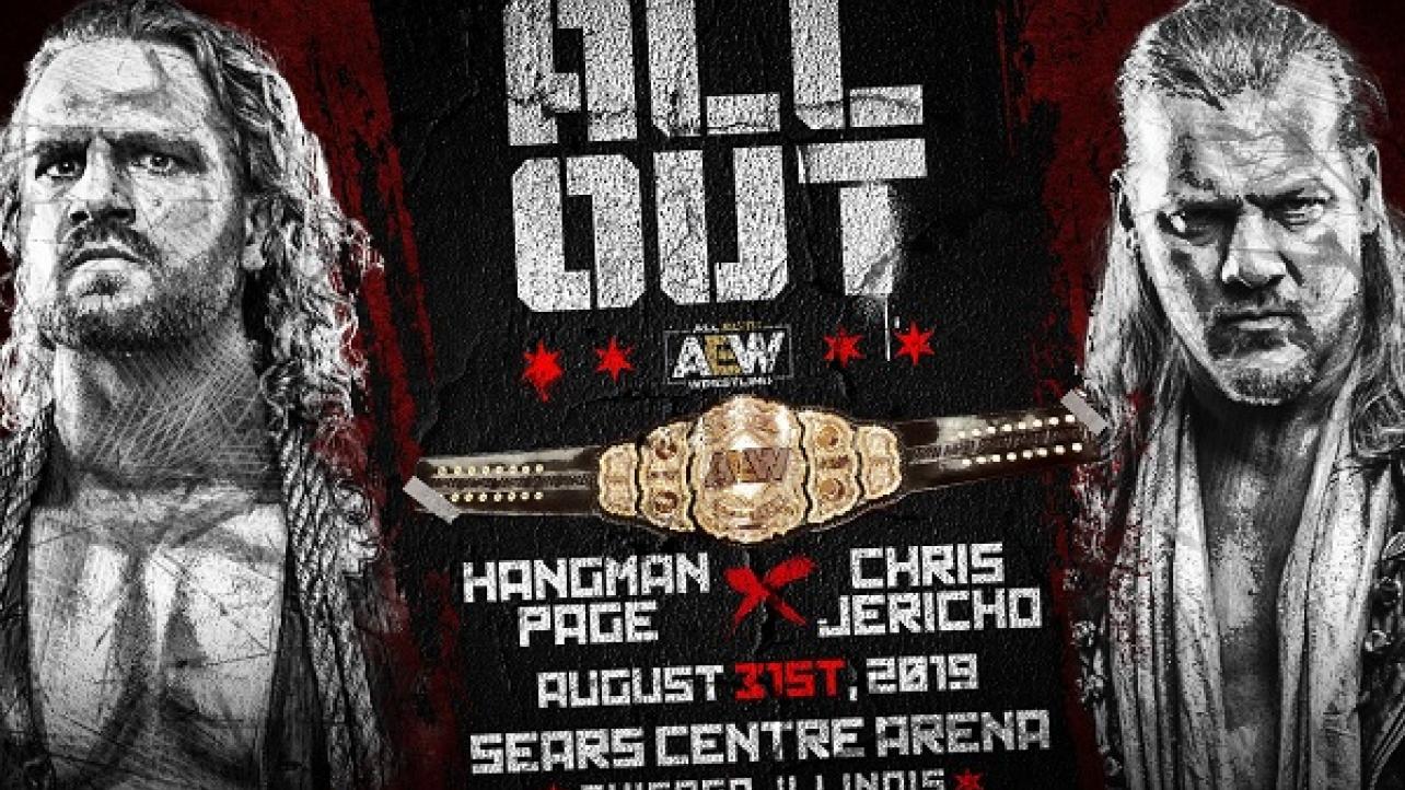 ALL OUT: Hangman Page vs. Chris Jericho Set For First AEW World Title Match At 8/31 PPV