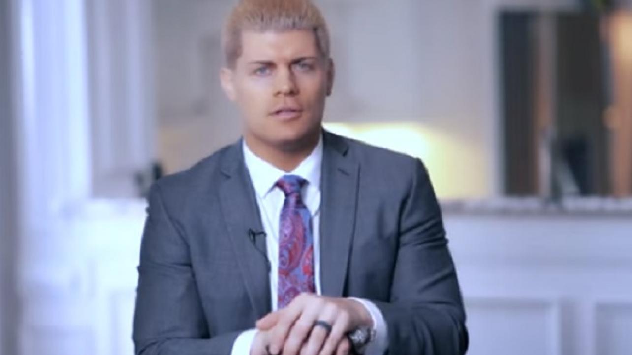 Cody Talks About AEW Fyter Fest Streaming Broadcast Plans