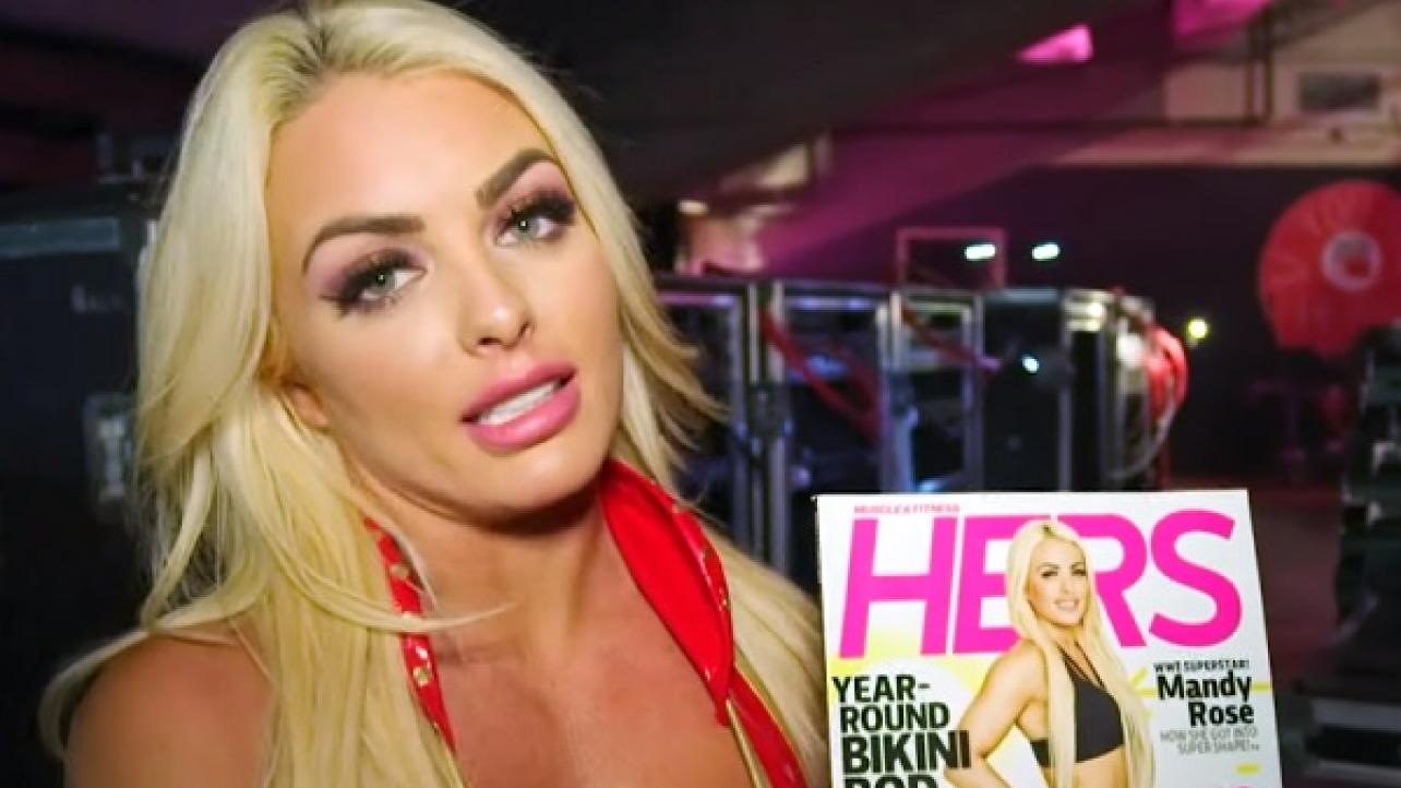 Mandy Rose Talks Importance Of Gracing Cover Of June 2019 Issue Of Muscle & Fitness HERS (6/2/2019)