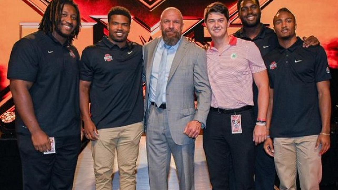 WWE Performance Center Hosts 5 OSU Football Players This Week (6/13/2019)