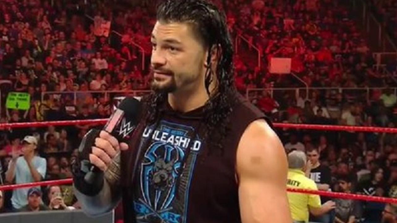 Roman Reigns Comments On Facing Shane McMahon At WWE Super Show-Down (5/21/2019)