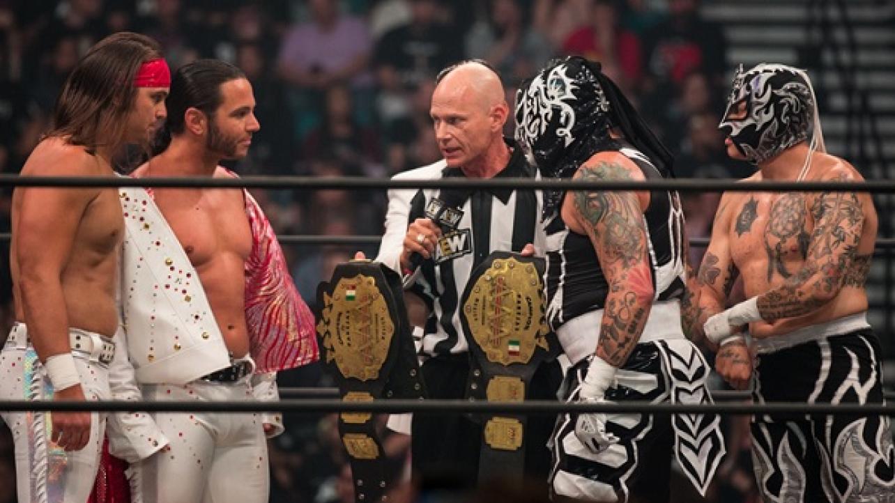 Lucha Bros Win Back The AAA Tag Team Championships From The Young Bucks (6/16/2019)