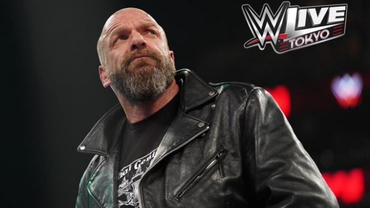 WWE Japan Announcement Regarding Triple H For June 2019