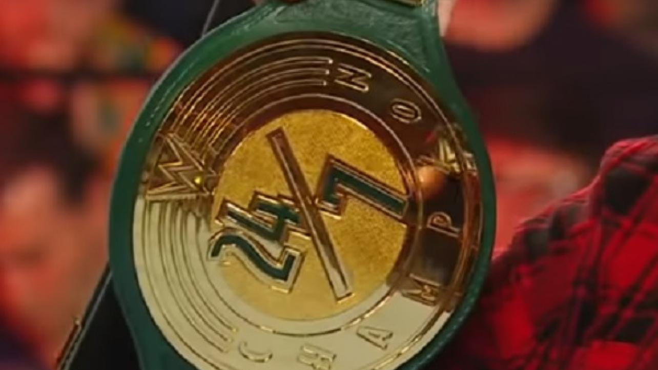 Edge Calls WWE 24/7 Title Design "Brutal, Ugliest Championship Ever"
