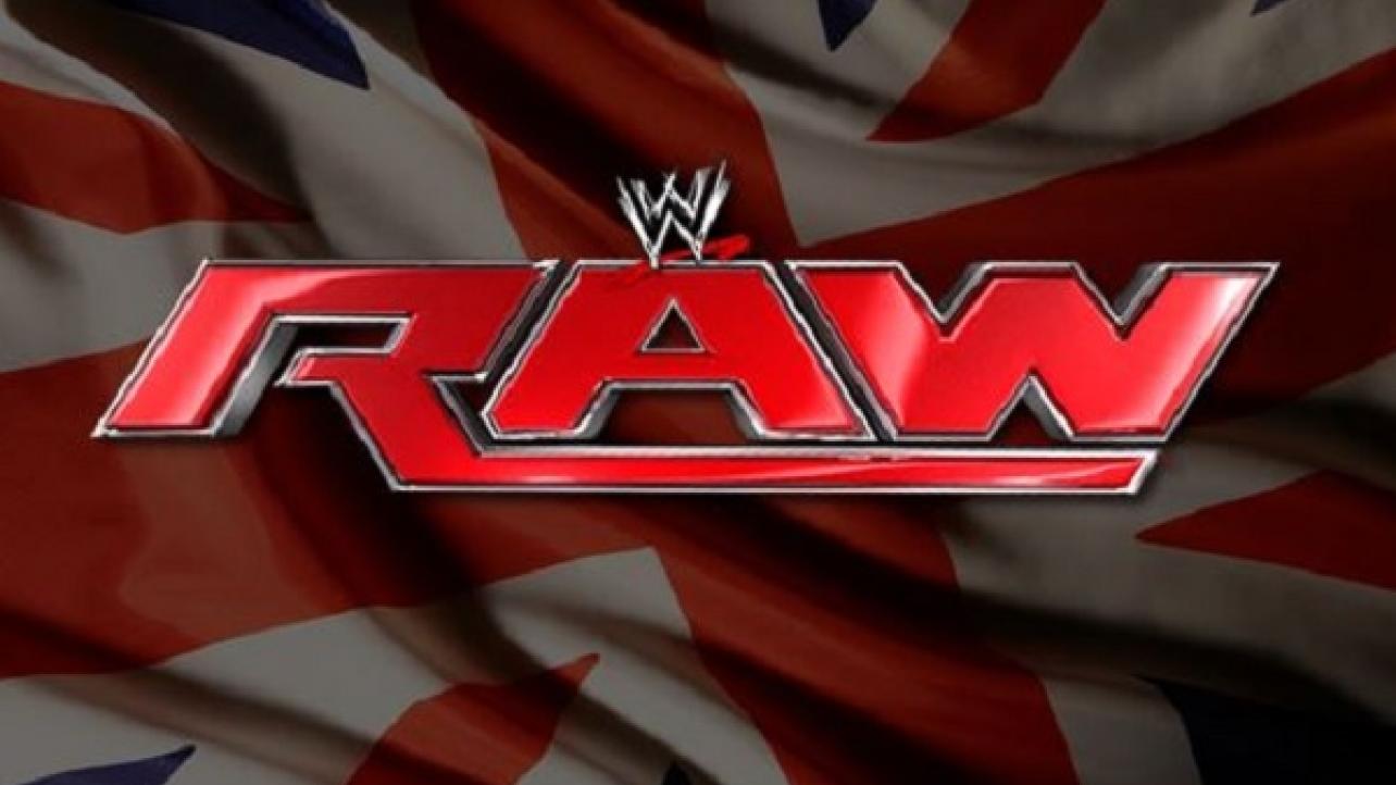 WWE RAW Results From Manchester