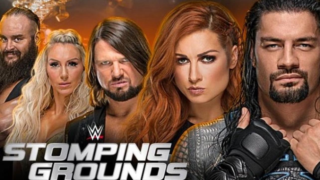 WWE Stomping Grounds 2019 News & Rumors (6/4)