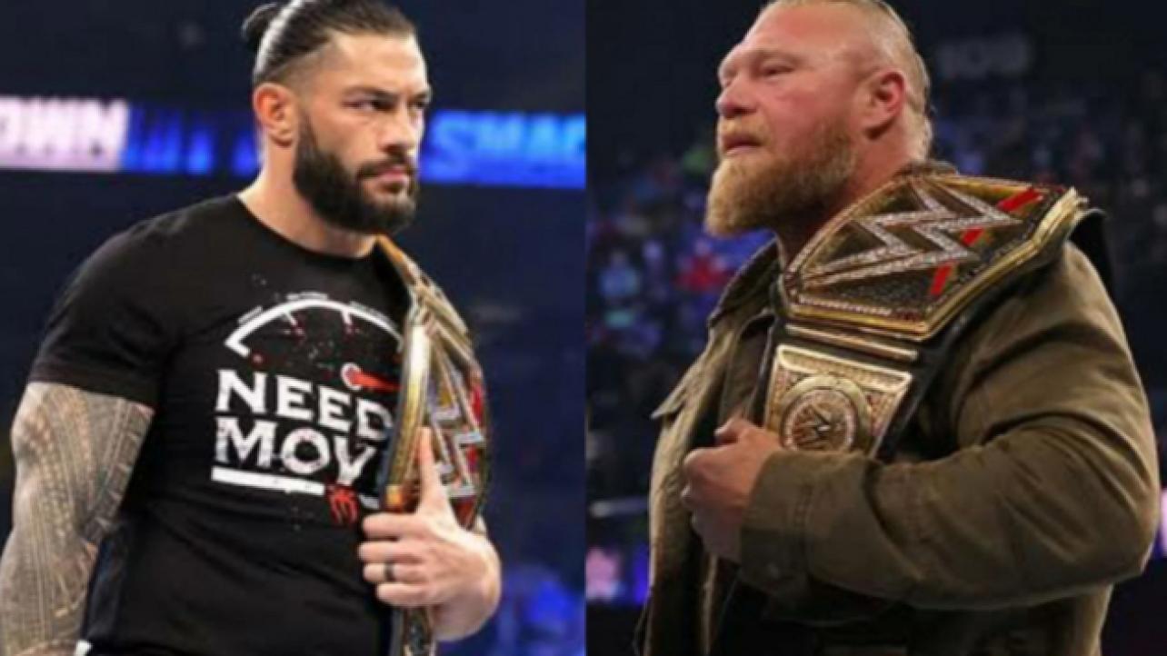 Brock Lesnar Calls Roman Reigns A Superstar, Says Thinking Of Their Mania Match Gives Him Goosebumps