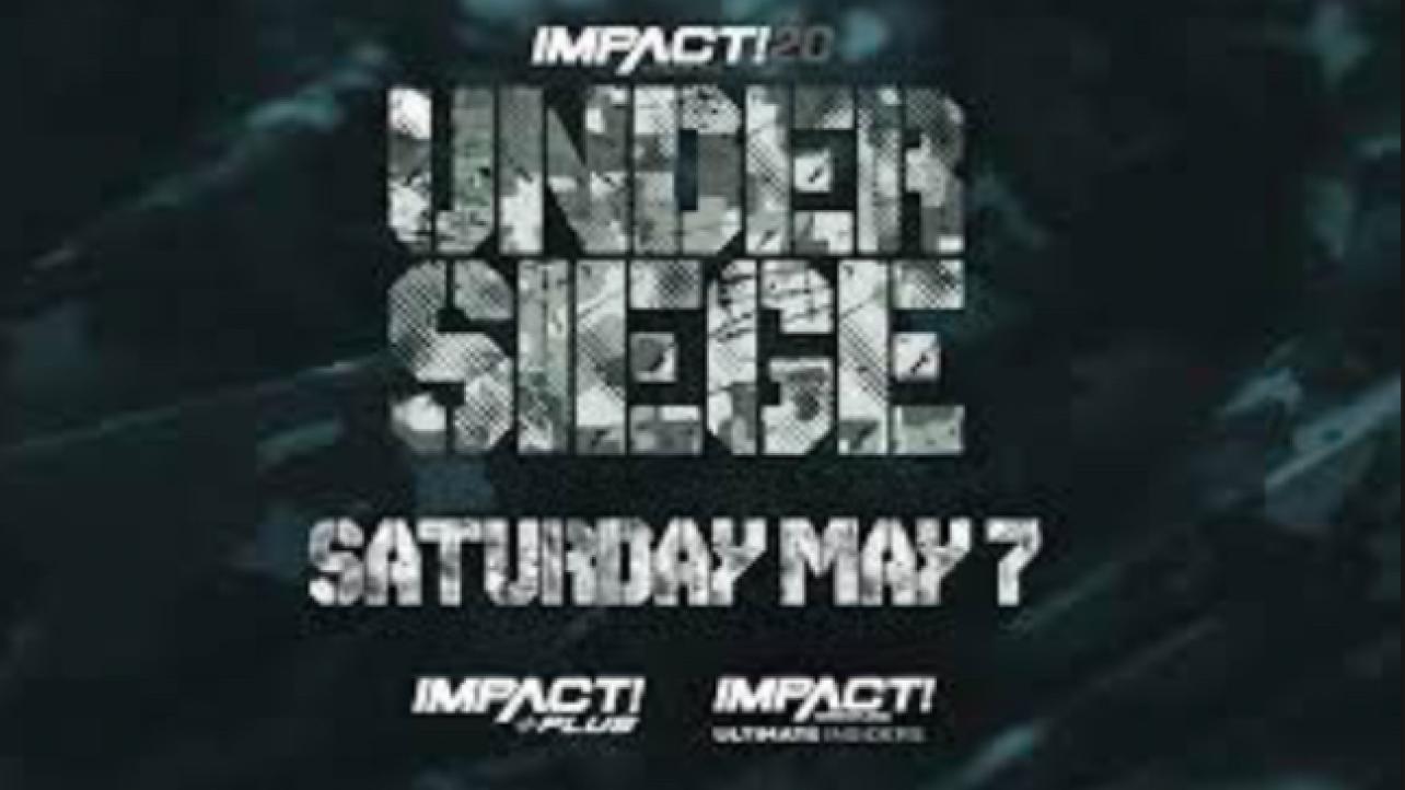 IMPACT Wrestling Announces Four New Matches For Their Under Siege Event
