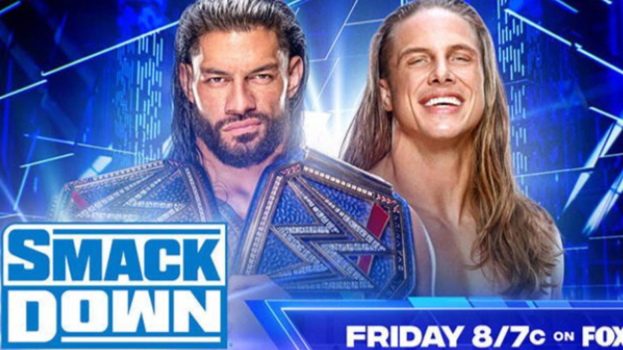 WWE Adds Stipulation To The Undisputed WWE Universal Championship Match On Friday's WWE SmackDown