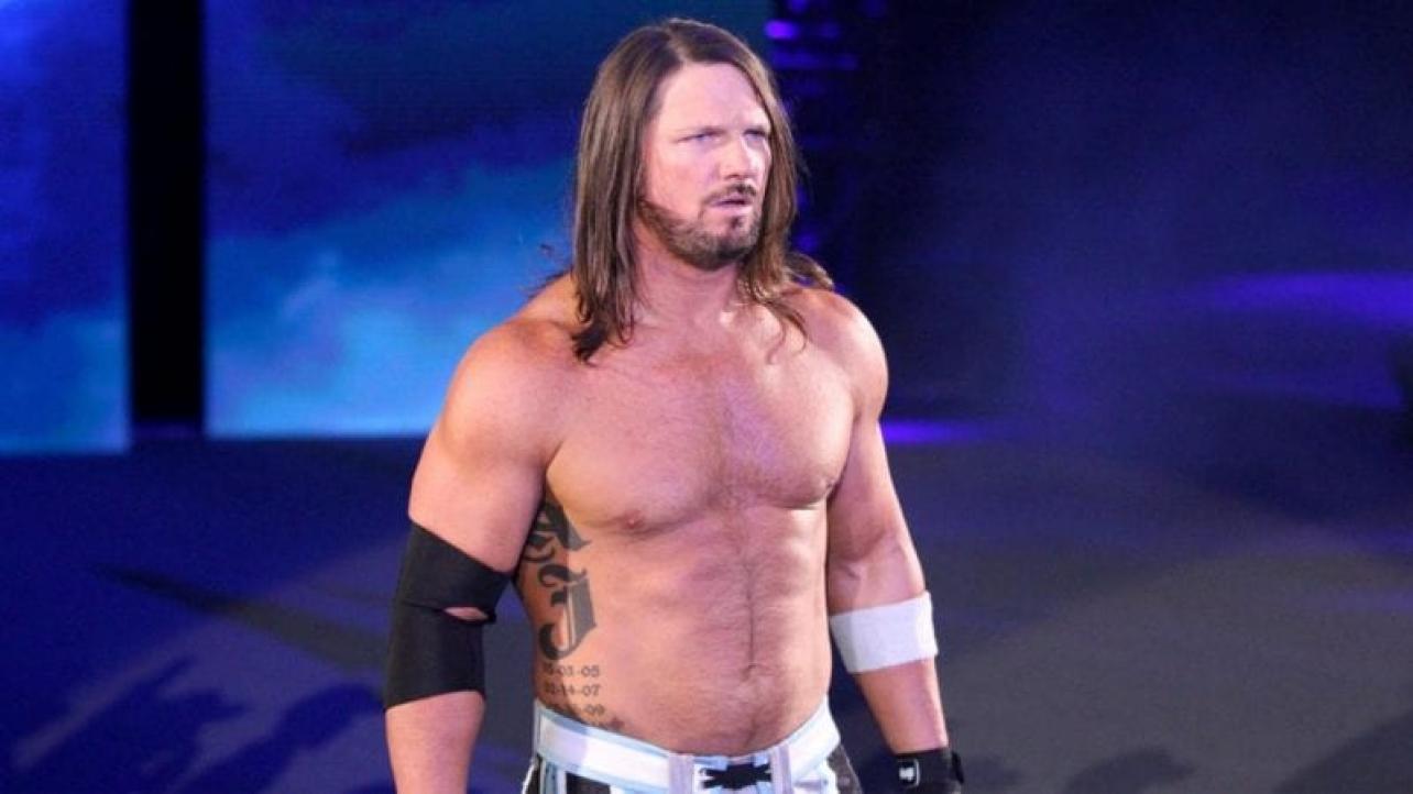 AJ Styles Signs Massive New Contract With WWE