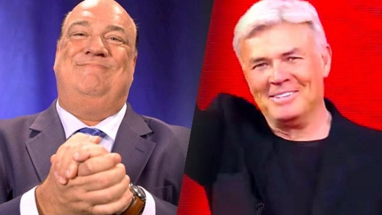 Update On WWE Naming Paul Heyman & Eric Bischoff Executive Directors Of RAW & SmackDown Live