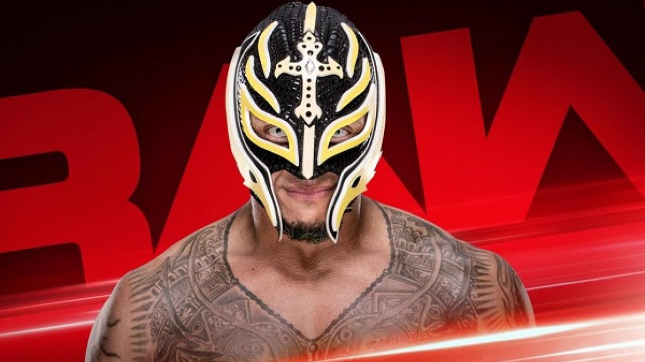Rey Mysterio Announced For 7/8 Episode Of WWE RAW In Newark