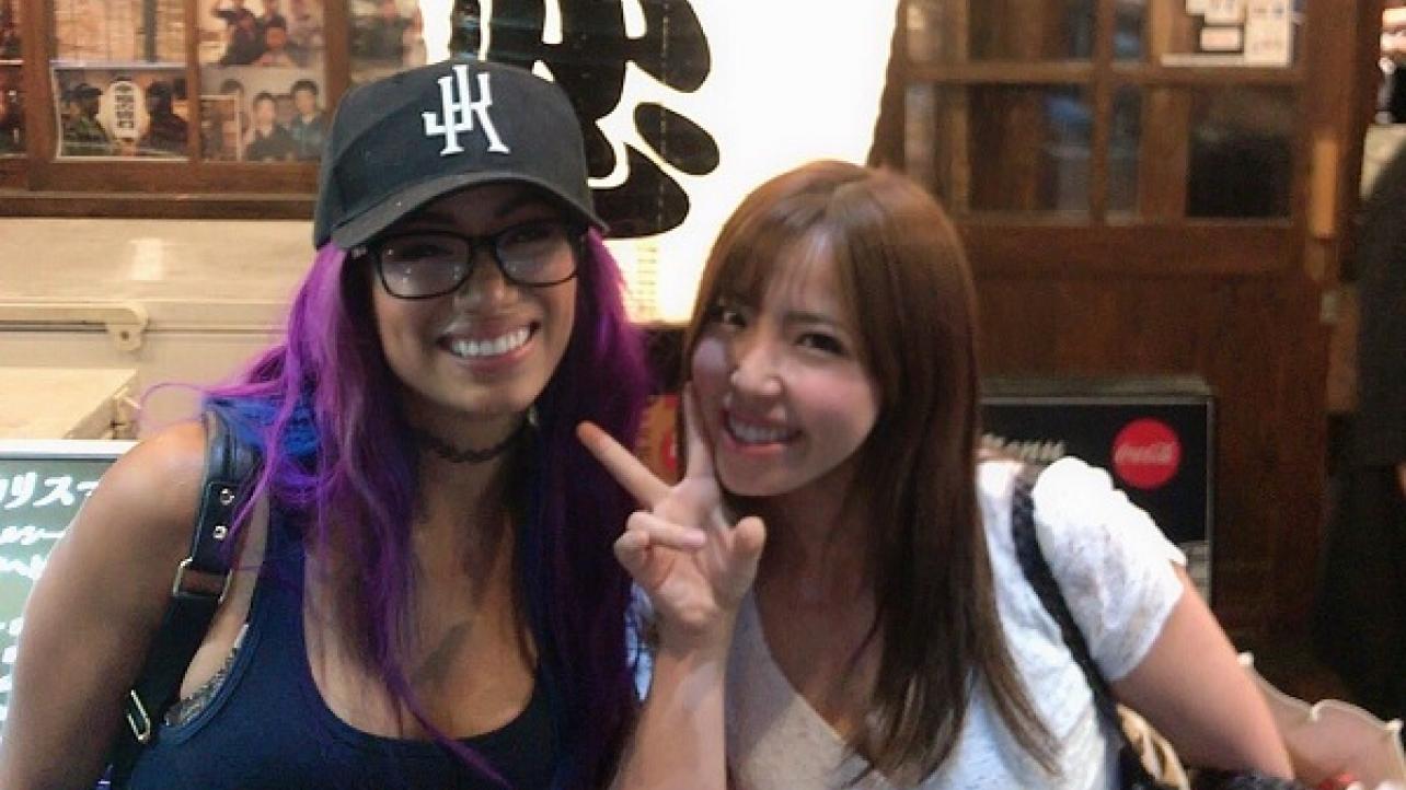 Sasha Banks Hangs Out With Multiple Wrestling Stars In Japan (Photos)