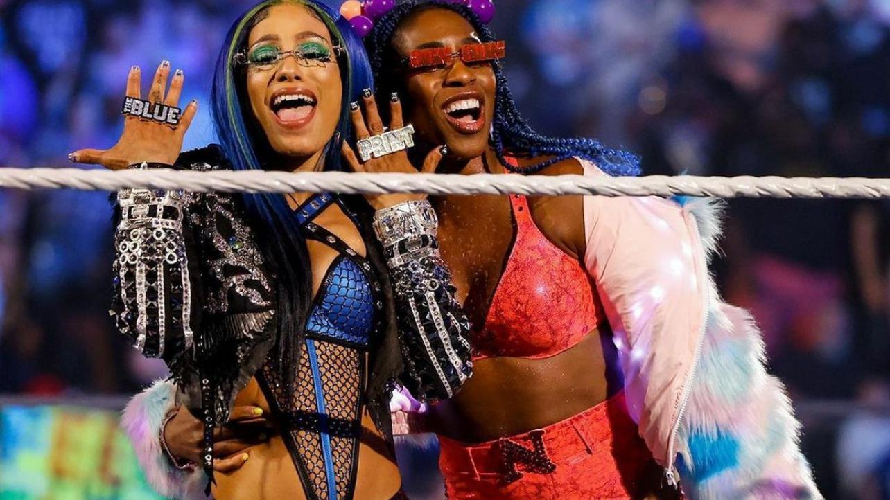 Sasha Banks and Naomi