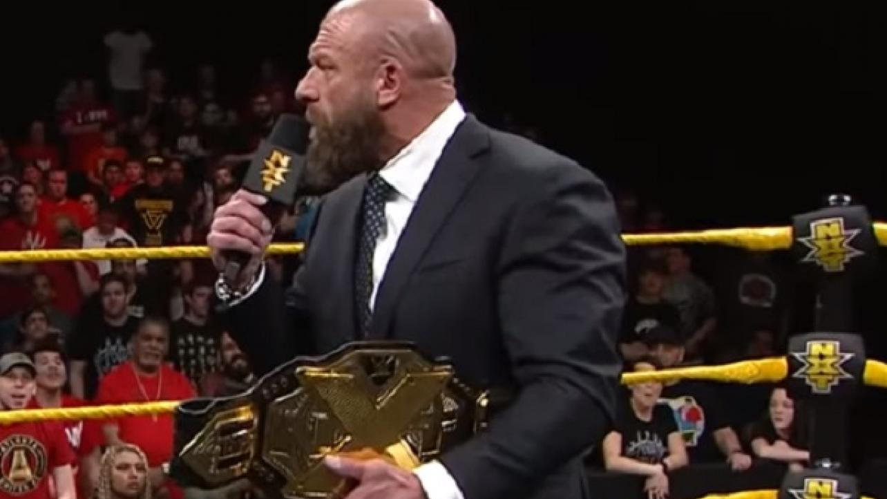 HHH Comments On His Black & Gold Baby Moving To The USA Network Starting 9/18