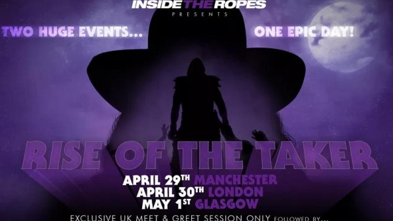 The Undertaker Hypes 'Rise of the Taker' U.K. Event