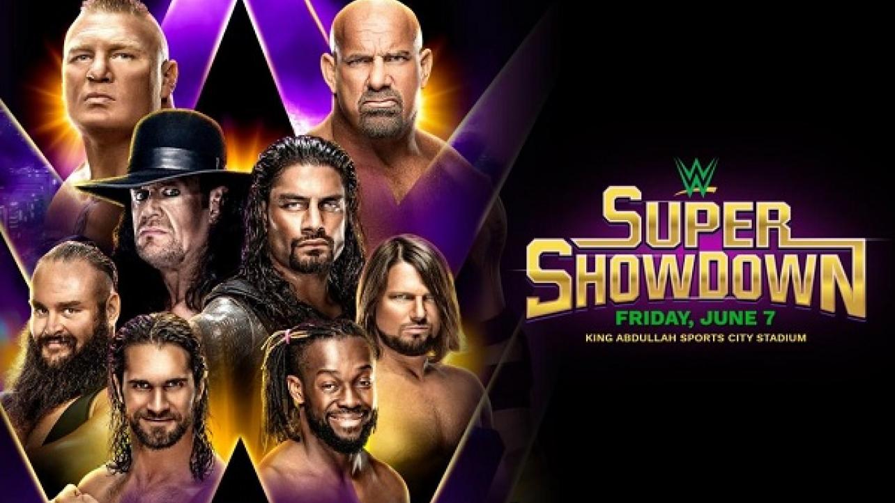 WWE Super Show-Down 2019 Announcement
