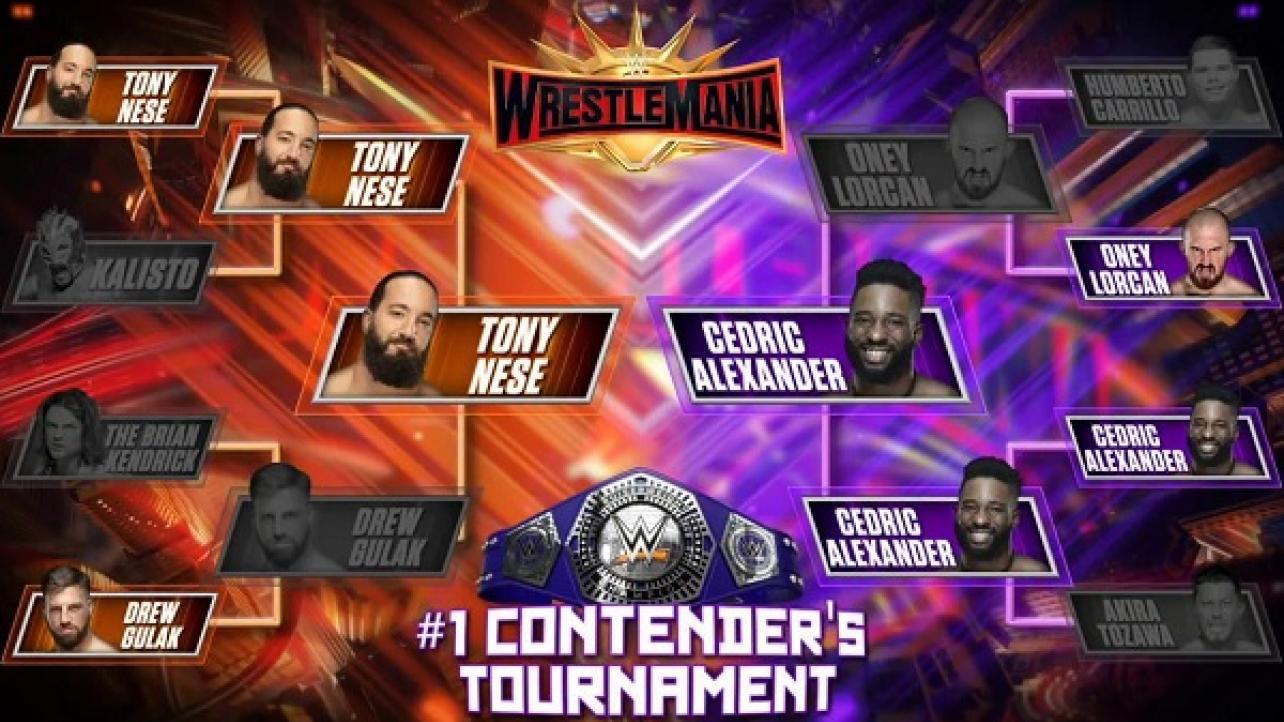 205 Live Tournament Finals For WrestleMania 35 Title Match Set For Next Week