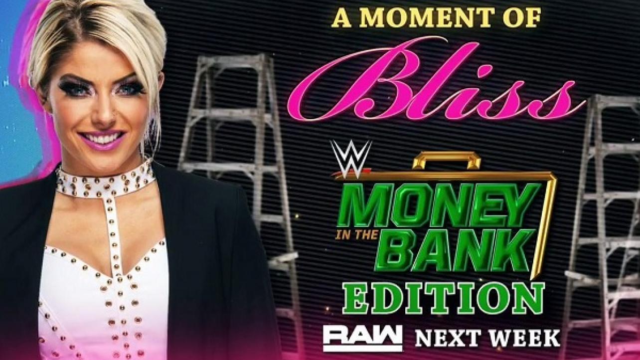 Moment Of Bliss To Reveal MITB Competitors For 5/19 PPV