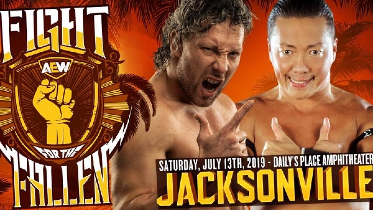 AEW: Fight For The Fallen 2019: Omega vs. CIMA Set For 7/13 Special