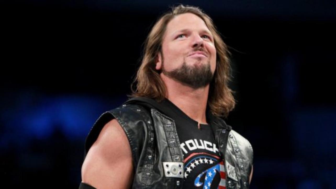 A.J. Styles Captures WWE Gold In Manchester