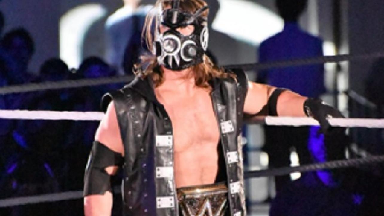 AJ Styles Wears NJPW Mask At WWE Event