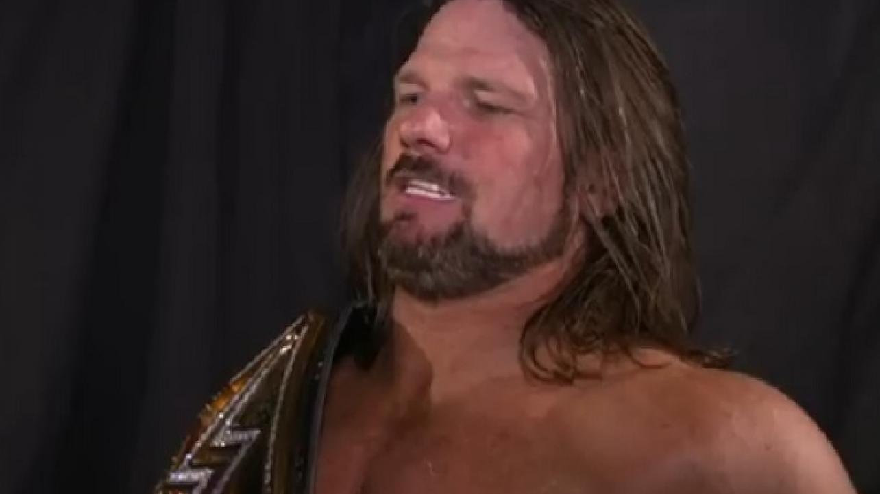 Dream Match Now Official For WrestleMania 34, A.J. Styles Comments (Video)