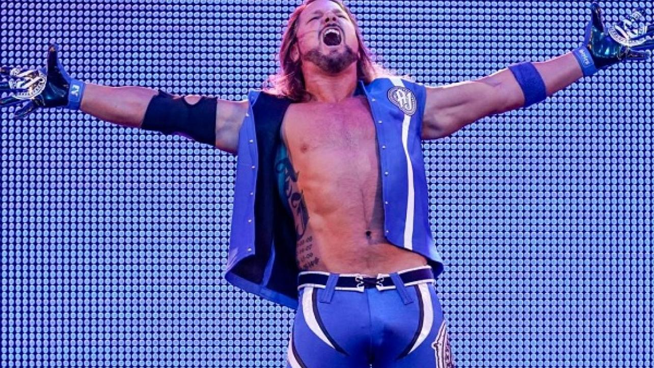 A.J. Styles Re-Signs With WWE
