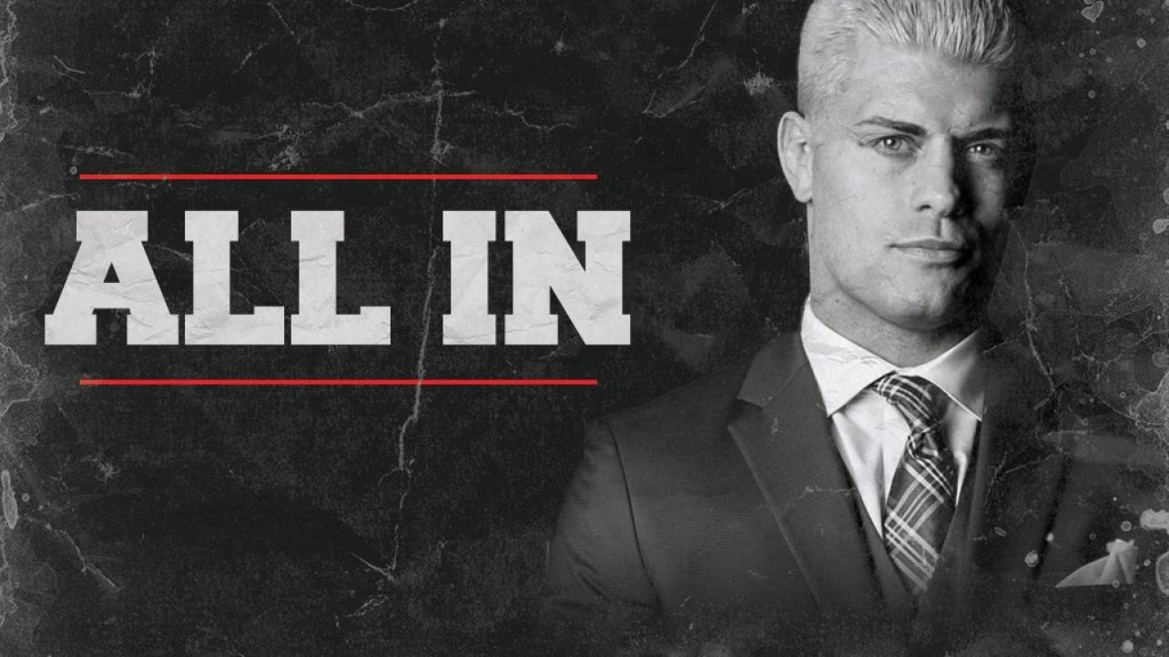 Cody Rhodes On Status Of "All In" Show, Dusty Rhodes, Plans For 2018