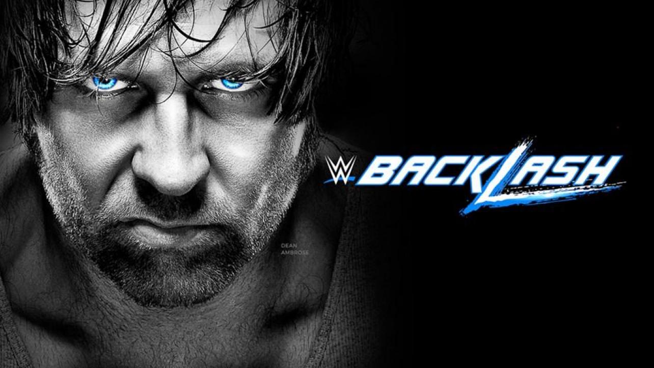 WWE Backlash PPV Results (9/11): Richmond, VA.