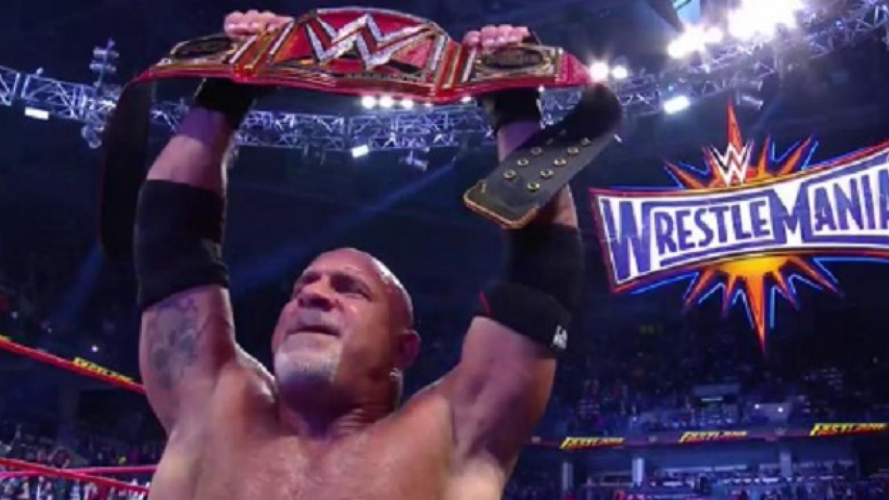 Bill Goldberg Wins Universal Title at WWE Fastlane 2017