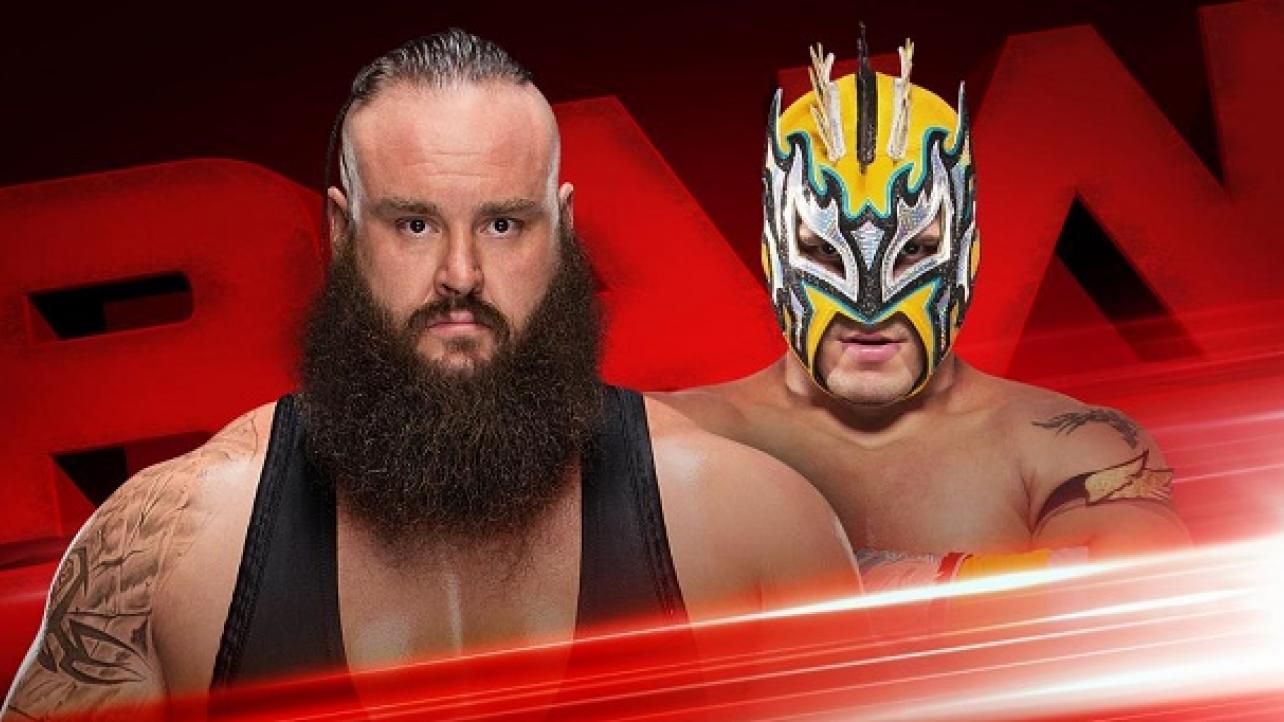 WWE RAW -- Braun Strowman vs. Kalisto in a Dumpster Match (4/24)