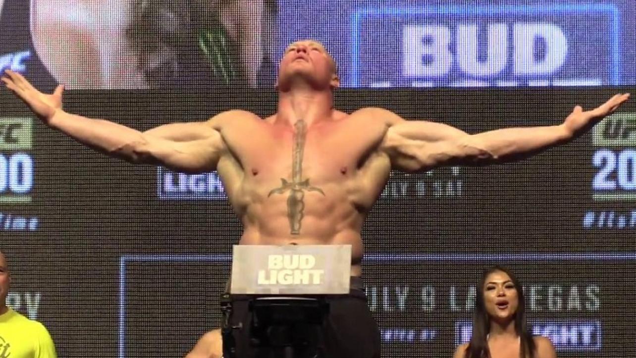 Dana White On Brock Lesnar's UFC Status