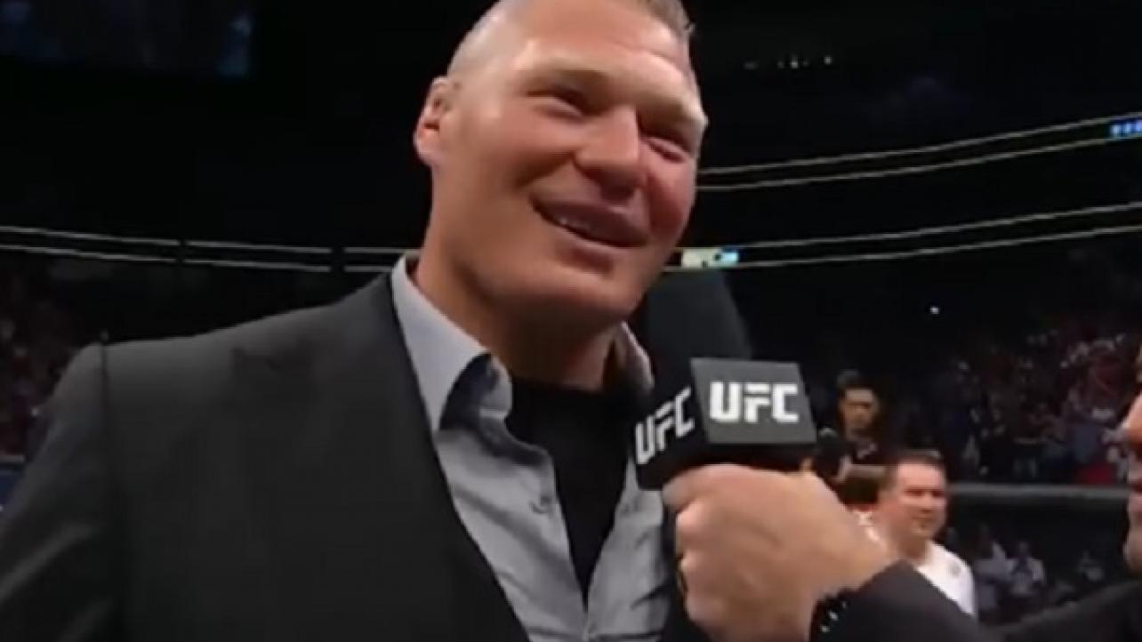 Dana White: "Brock Lesnar Told Me He's Done In UFC, He's Retired"