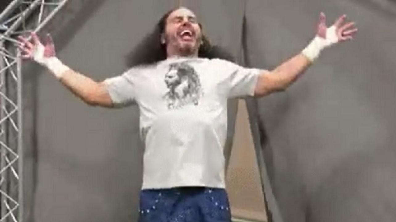 Matt Hardy appears at Tommy Dreamer's House Of Hardcore 24 event in New Jersey