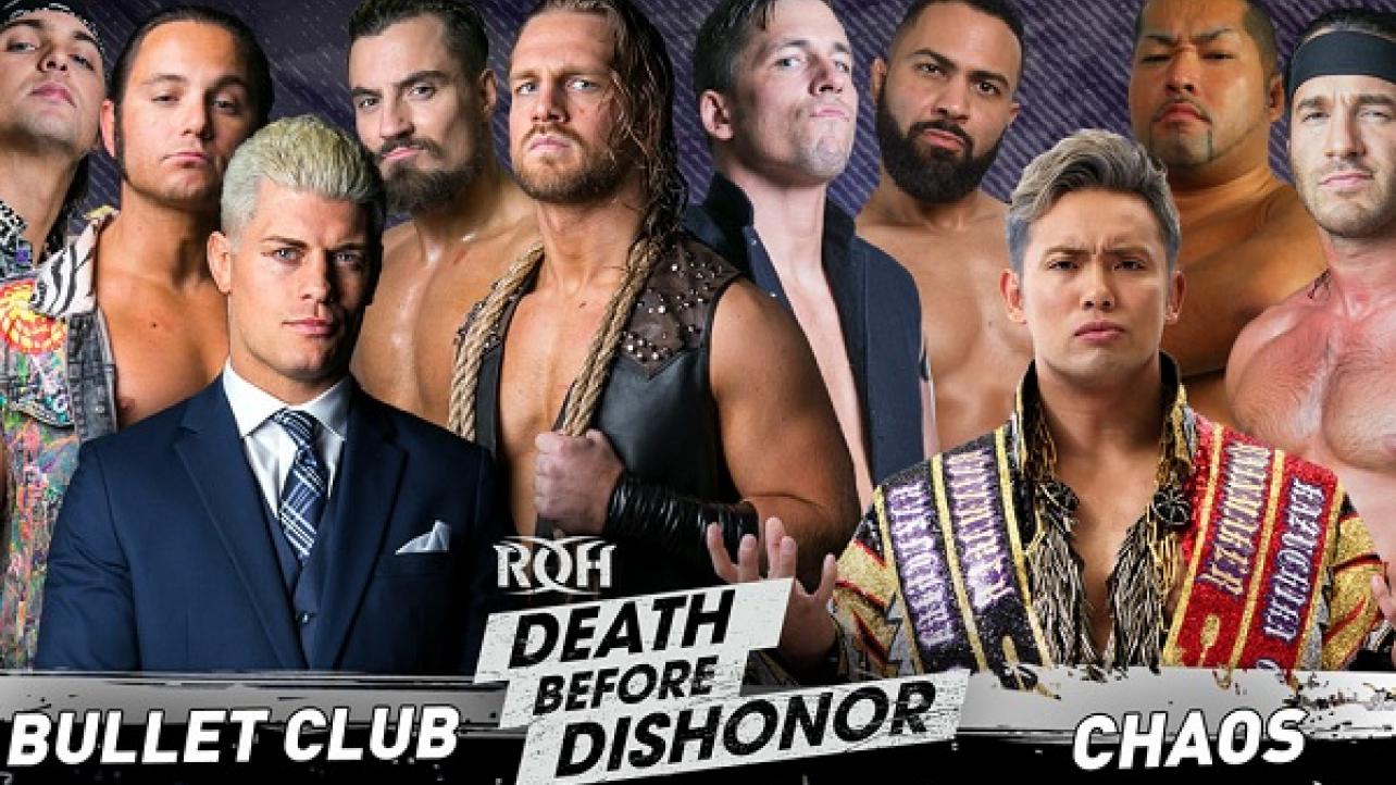 ROH: Death Before Dishonor 2018 Lineup