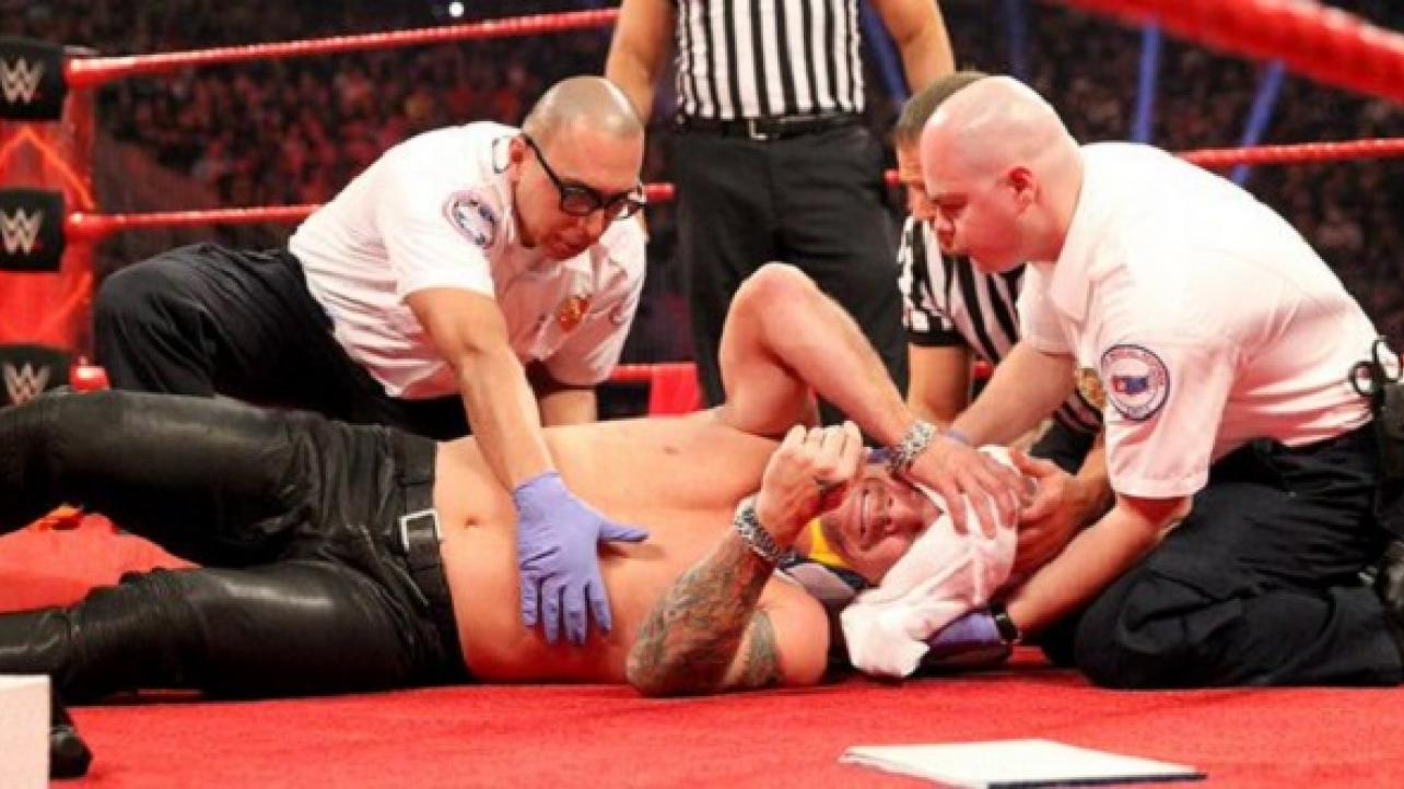 Kevin Owens beats down Chris Jericho