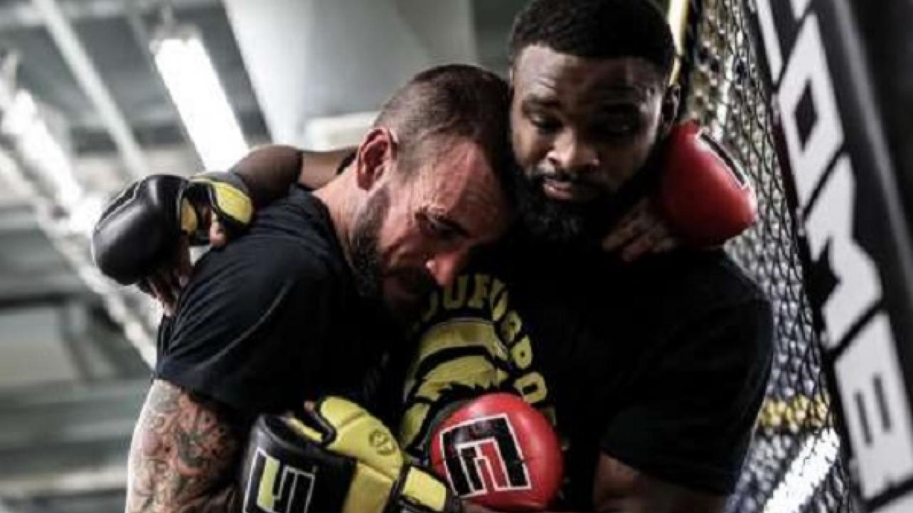 CM Punk Congratulates Teammate Tyron Woodley After UFC 228 Submission Victory