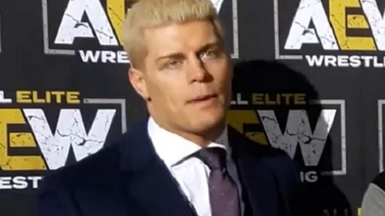 Cody Rhodes Says AEW Has 40-Person Roster, Searching For Big Guy