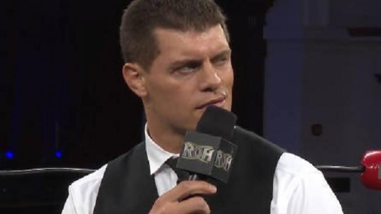 Cody Rhodes On Fan Saying Wrestling Is "Fake," Update On His Injury Status