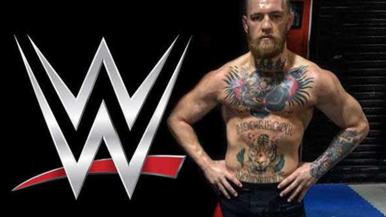 Conor McGregor WWE Logo