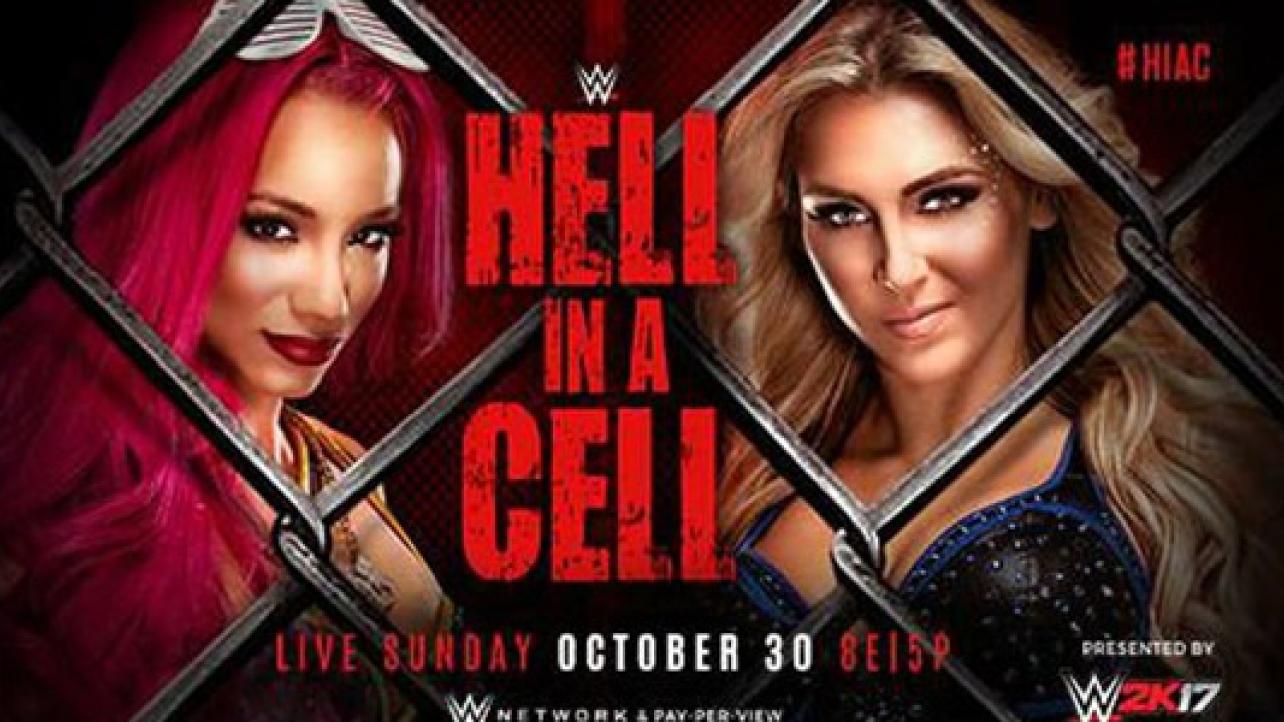 Photo: Official Poster For WWE Hell In A Cell 2016 Featuring Sasha Banks & Charlotte