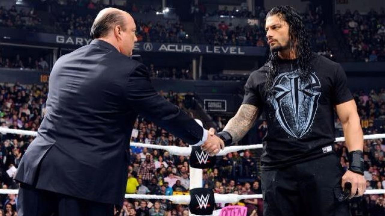 Heyman's Influence on Reigns Promo; News on Possibilities for Heyman