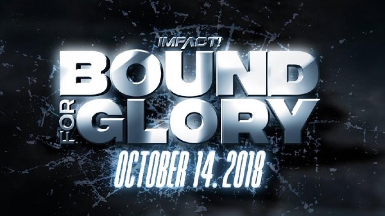 Bound For Glory 2018 Final Lineup